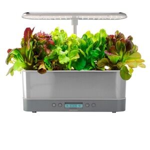 AeroGarden Harvest Elite Slim Indoor Garden (901124-1300) Stainless